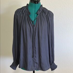 Elegant Gray Women's Top